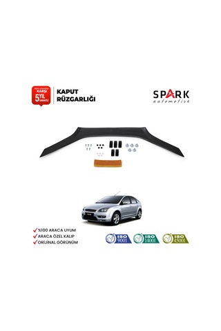 Ford Focus 2005-2008 Yıl Aralığı Uyumlu Kaput Rüzgarlığı 3mm
