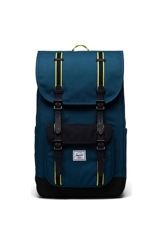 Herschel Little America Su İtici Kumaş Sırt Çantası, 16" Laptop Uyumlu, 30 L-24062 Mavi