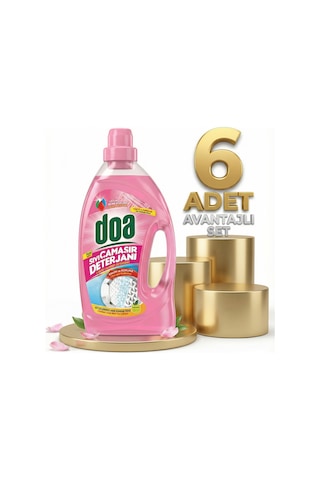 Doa Sıvı Çamaşır Detarjanı Yünlü Ve Narinler 6x2700 Ml Doa Sıvı Çamaşır Detarjanı Yünlü Ve Narinler 6x2700 Ml