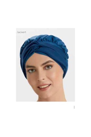 Adasea B 008 A. Lacivert Tesettür Mayo Bonesi Standart Lacivert