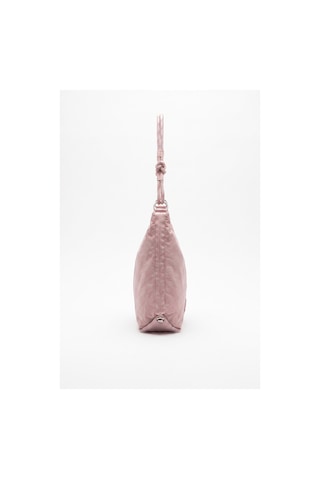Luvi Shoes Margaux Pembe Teknik Kumaş Kadın Omuz Çantası