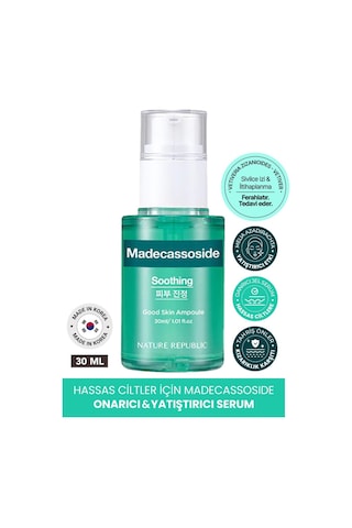 Nature Republic Hassas Ciltler İçin Madecassoside Yatıştırıcı Serum Nature Republic Good Skin Madecassoside Ampoule