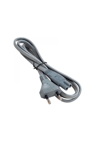 Teyip Fişi 2 Pinli Teyip Radyo Vb İçin Power Kablo 1.30 Cm