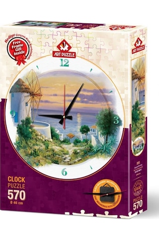 Art Puzzle 570 Parça Ege'de Akşamüstü Saat Puzle