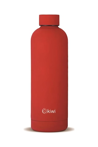 Kiwi Çift Katmanlı Paslanmaz Çelik Termos Kırmızı 500 Ml Kt-8689