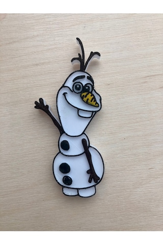 Karlar Ülkesi Frozen Olaf Kardan Adam Karakteri Çocuk Buzdolabı Magneti