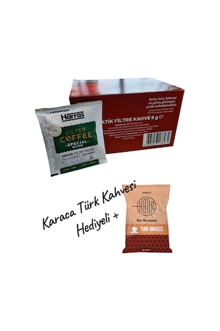 Tek Kullanımlık Filtre Kahve Special Blend 1 Koli 32 Adet Filtre