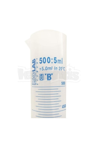 500ml Plastik Mezür Mavi Skala