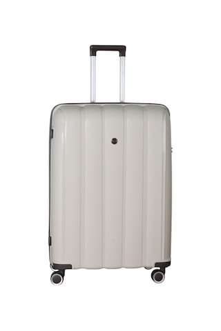 Mçs Polipropilen Valiz V305 75 Cm Kemik-acı Kahve