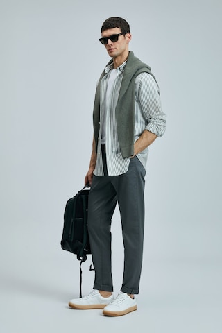 Lufian Erkek Helt 5 Cep Slim Fit Spor Pantolon 111190347 Koyu Yeşil Koyu Yeşil