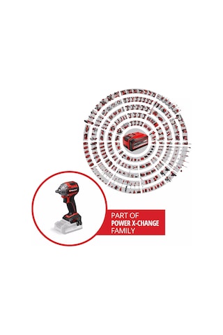 Einhell TP-CW 18/260-C Li BL - Solo Kömürsüz Akülü Darbeli Somun Sıkma (Akü ve Şarj Hariç) - 4510090