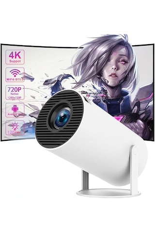 Hy300 Pro Projektör Taşınabilir Ev Sineması Projeksiyonu