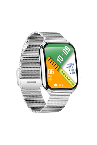 Logia Ultra Thin Edge 48 MM Metal Kordon Akıllı Saat (Distribütör Garantili)