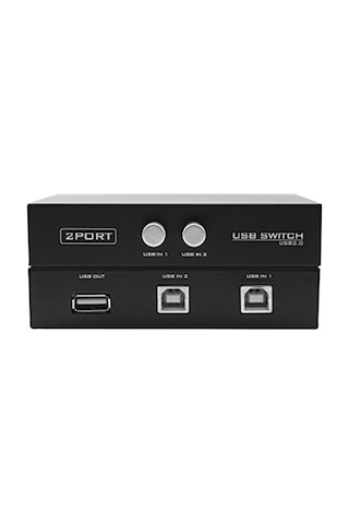 Alfais 5020 2 Port Yazıcı Printer Usb Çoklayıcı Switch Splitter Hub