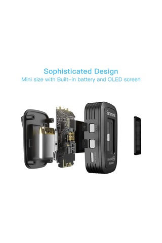 Blink500 Pro Yaka Mikrofonu Seti İçin Saramonic Blink500 Pro Kablosuz Alıcı Rx , iOS Kamera Ve Android Akıllı Telefon İle Uyumludur.