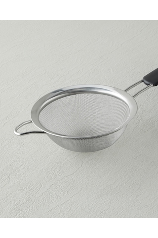 English Home Brims Paslanmaz Çelik Süzgeç 14 Cm Siyah