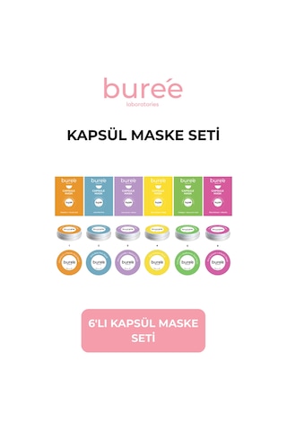 Buree 6'lı Maske Seti