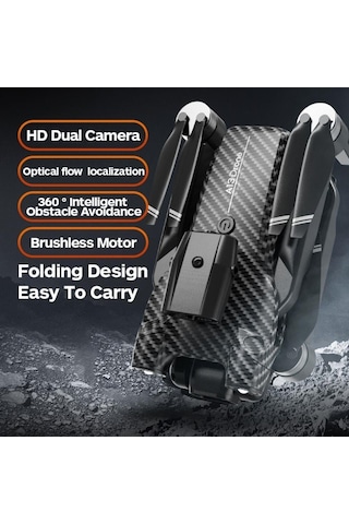 A13 Drone,8k Çift Kameralı Karbon Fiber, Elektrikli Ayarlanabilir Lens, Uzaktan Kumandalı Drone-1447