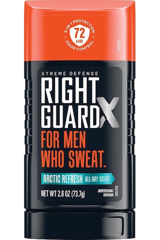 Right Guard Xtreme Defense Arctic Refresh Antiperspirant Stick Deodorant 73.7gr