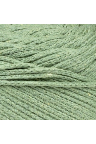 Kürkçü Han Makrome Fıstık Yeşili 3mm 200gr 130m Premium Örgü İpi