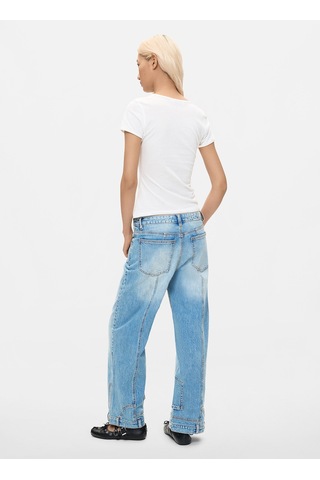 Desigual Mavi Kadın Denim Pantolon 26wwdd17 Açık Mavi
