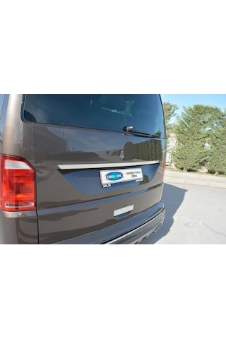 Omsa Vw T6.1 Caravelle Krom Plaka Üstü Çıta 2020 Ve Sonrası