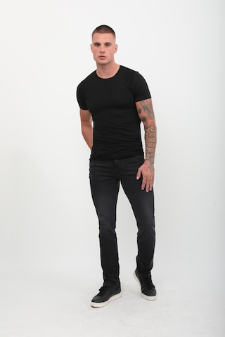 Banny Jeans Erkek Yırtık Detaylı Jean Pantolon Siyah 32