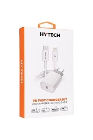 Hytech Hy-xe40pd Pd Kablo Seti 1pd 20w Hızlı Ev Şarj Adaptör Kdo
