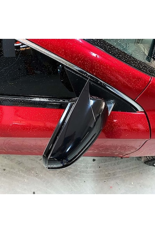 Mercedes Gla X156 Batman Yarasa Ayna Kapağı Parlak Siyah Abs 2014 2015 2016 2017 2018 2019