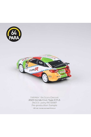 Para64 Honda 2023 Civic Type R Fl5 Jaccs Pa-55587 Çok Renkli