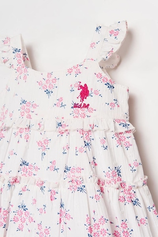 U.S. Polo Assn. Kız Bebek Elbise Pembe-2278 Pembe