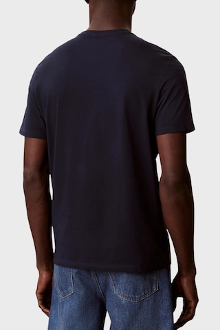 Calvin Klein Erkek T Shirt Lv14rf803g Cef Lacivert