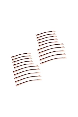 20 Adet Basit Kahverengi Metal Bobby Pin Klasik Kendin Yap Saç Tokaları Saç Barettes Sytling Dekoratif Saç Aksesuarı Kadınlar Kızlar İçin 10 Uzun Ve 10 Kısa Diğer