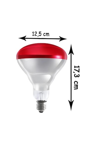 Philips 150w İnfrared Kırmızı Ampul E27 Kümes Isıtıcı Lamba