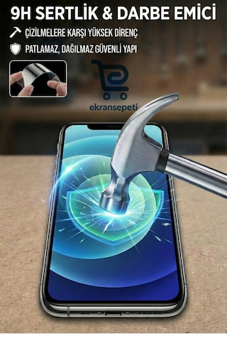 Xıaomı Redmı 13 Uyumlu Şeffaf 9h Nano Kırılmaz Ekran Koruyucu