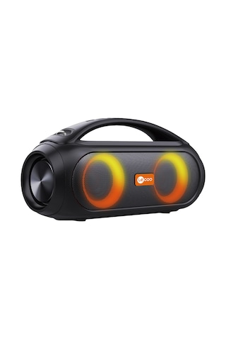 Lecoo DS152 36W Kablosuz Bluetooth 5.1 RGB IPX5 TWS Stereo Boombox Taşınabilir Hoparlör