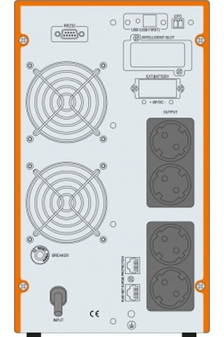 Makelsan Powerpack Se 3 Kva Online Ups 6x7a Akü