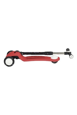 3+ Yaş Pro Scooter Kırmızı Işıklı 50 Kg Taşıma Kapasiteli Kırmızı