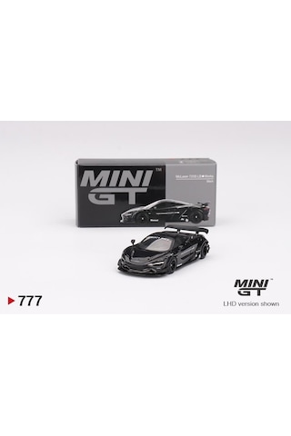 Mini Gt Mclaren 720s Lb Works Black 777 Çok Renkli