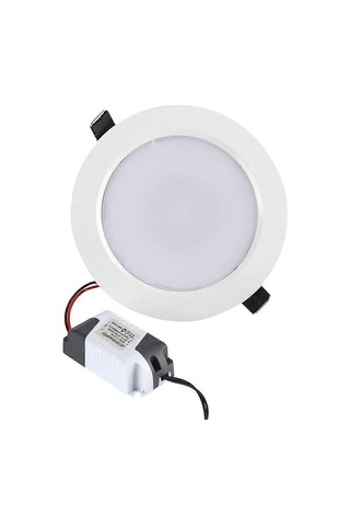 5w Led'li Gömme Aydınlatmalı Ir Uzaktan Kumandalı 16 Renk Ve 4 Yanıp Sönme Modu Kısılabilir Rgbw Renk Değiştiren Projektör Tavan Lambası Çok Renkli