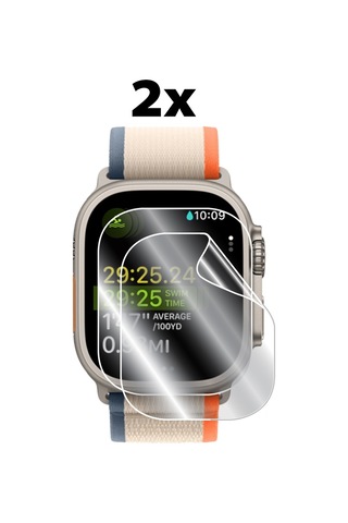 iOS Uyumlu Watch Ultra 2-1 IPG Ekran Koruyucu (2 Adet)