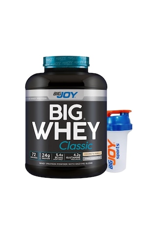 Bigjoy Sports Big Whey Classic Whey Protein Hindistan Cevizi - Vanilya 72 Servis 2196gr Protein Tozu
