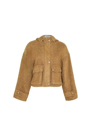 Armine Tüvit Kumaşlı Mont 24k5702 Camel Camel