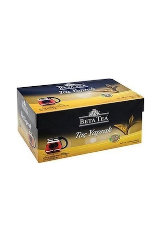 Beta Tea Taç Yaprak Siyah Demlik Poşet Çay 100 x 3.2 G