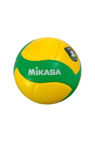 Mikasa V200W-CEV FIVB Onaylı Voleybol Topu Sarı Yeşil Sarı - Yeşil