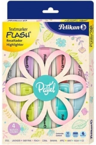 Pelikan Fosforlu Kalem Pastel Set 10 Lu Pl60078803fk10 Çok Renkli