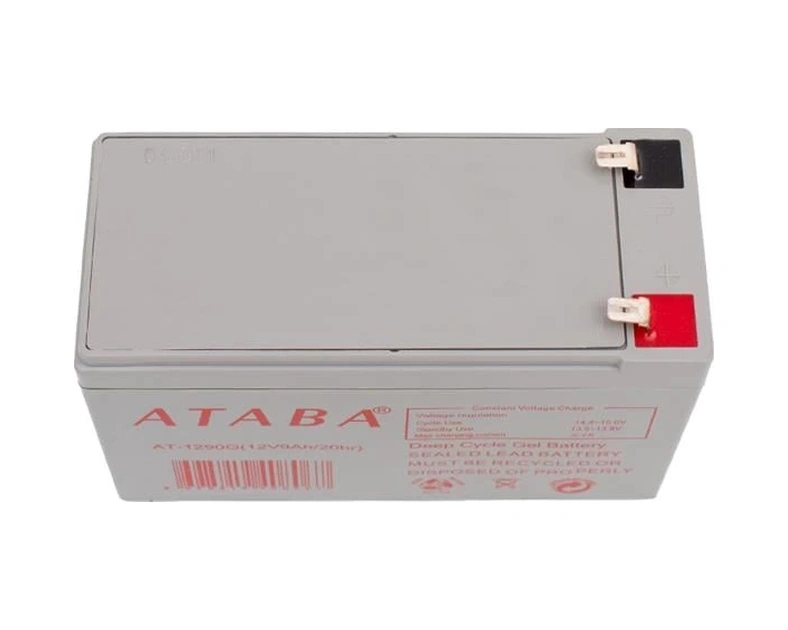 Ataba At1290g 12 Volt 9 Amper Jel Akü