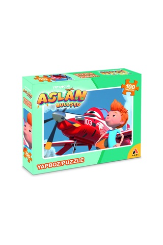 TRT Çocuk Aslan 100 'lü Puzzle