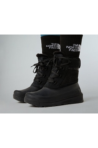 The North Face W Shellista V Shorty Wp Kadın Kar Botu Nf0a8d8zkx71 Siyah Siyah