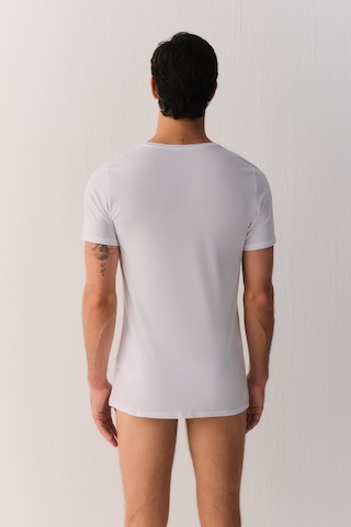 Suwen Smart Cotton Modal T-shirt Sw0004607f101 Beyaz
